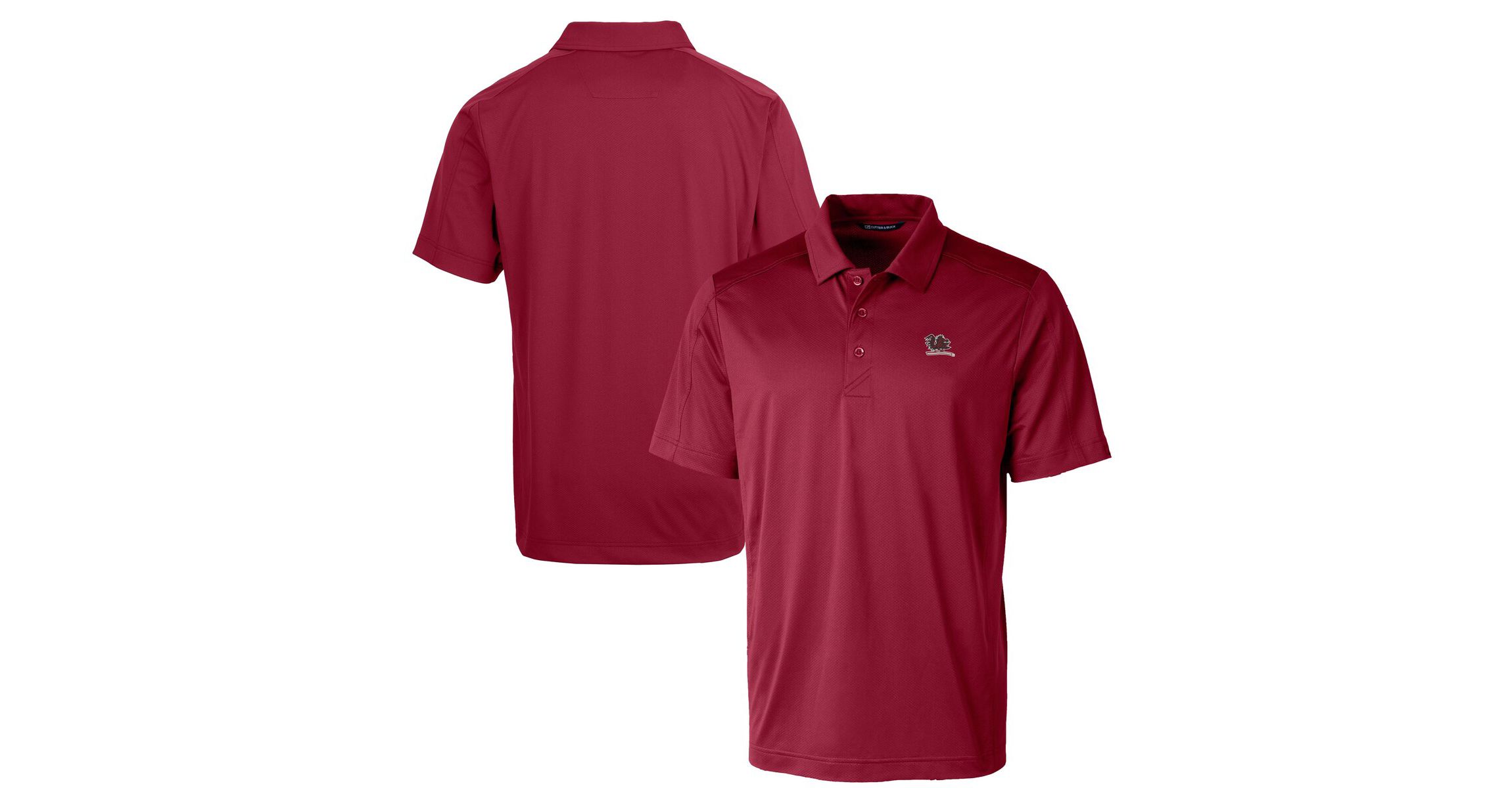 NCAA South Carolina Gamecocks Vault Prospect Textured Stretch Polo