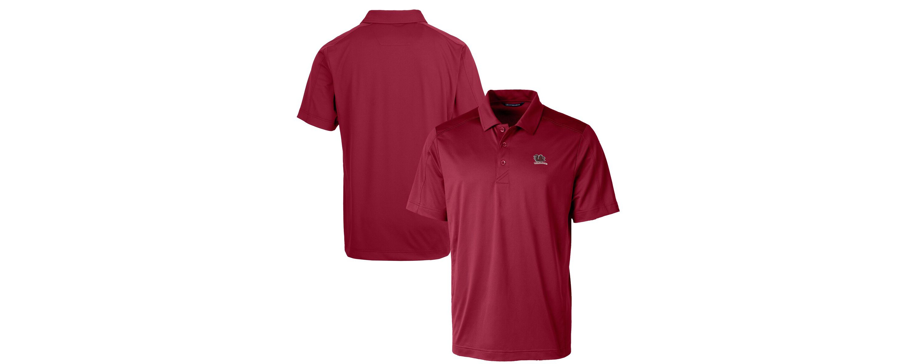 NCAA South Carolina Gamecocks Vault Prospect Textured Stretch Polo
