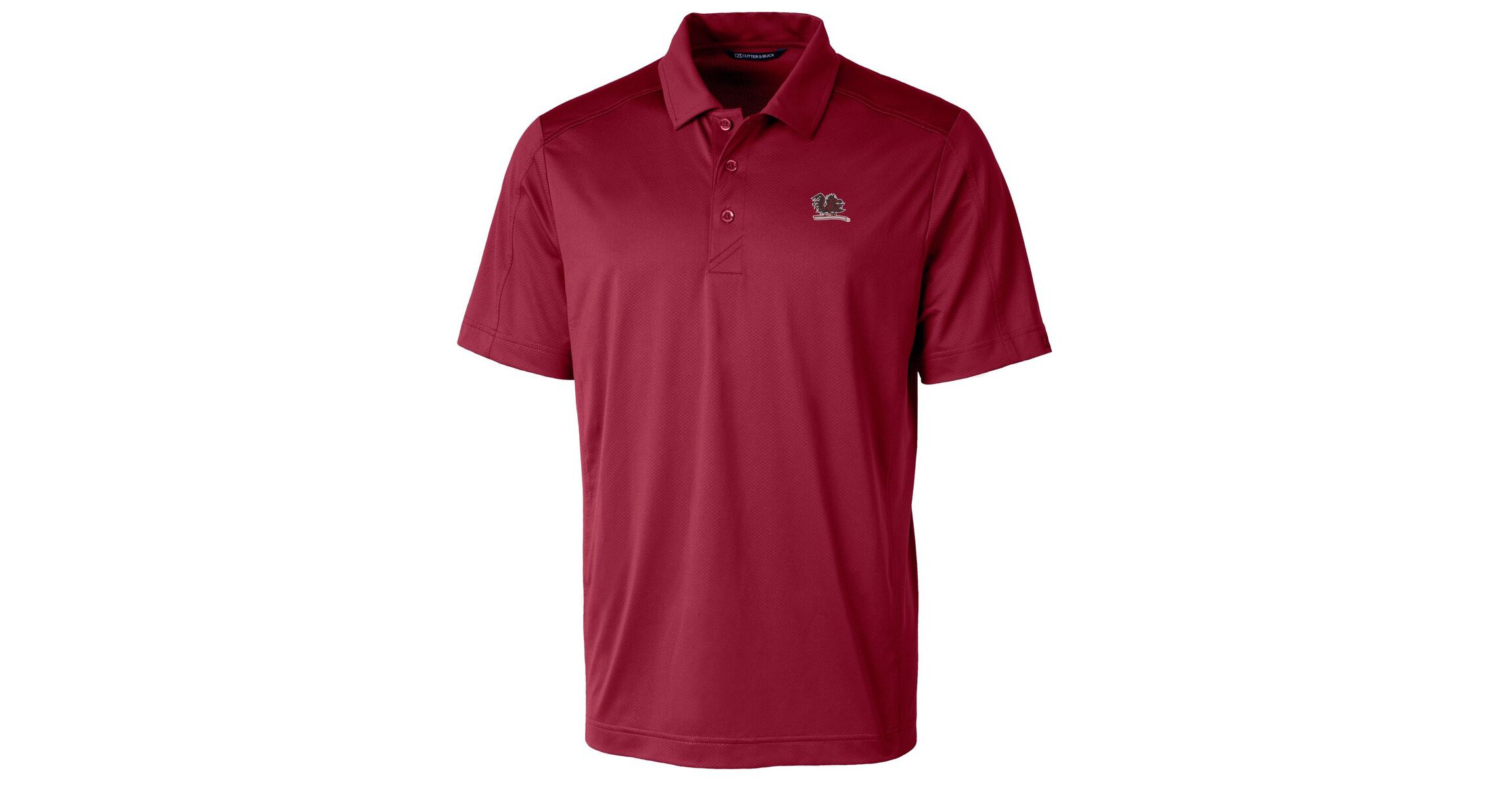 NCAA South Carolina Gamecocks Vault Prospect Textured Stretch Polo