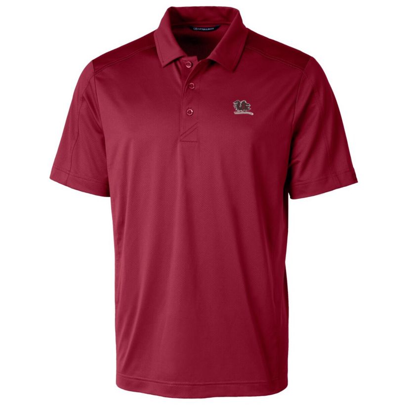 NCAA South Carolina Gamecocks Vault Prospect Textured Stretch Polo