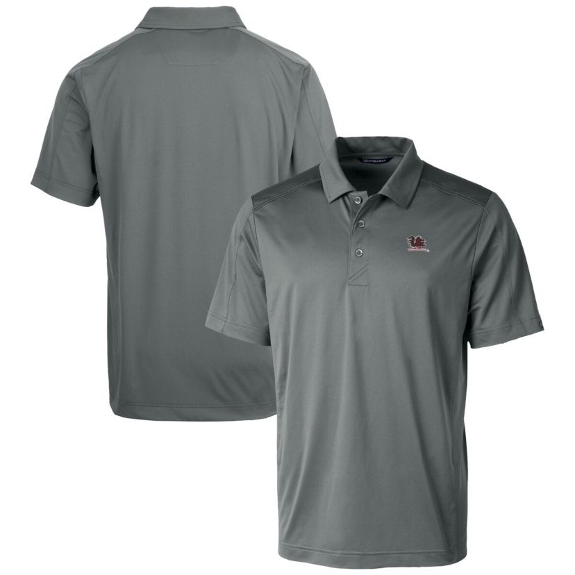 NCAA South Carolina Gamecocks Vault Prospect Textured Stretch Polo