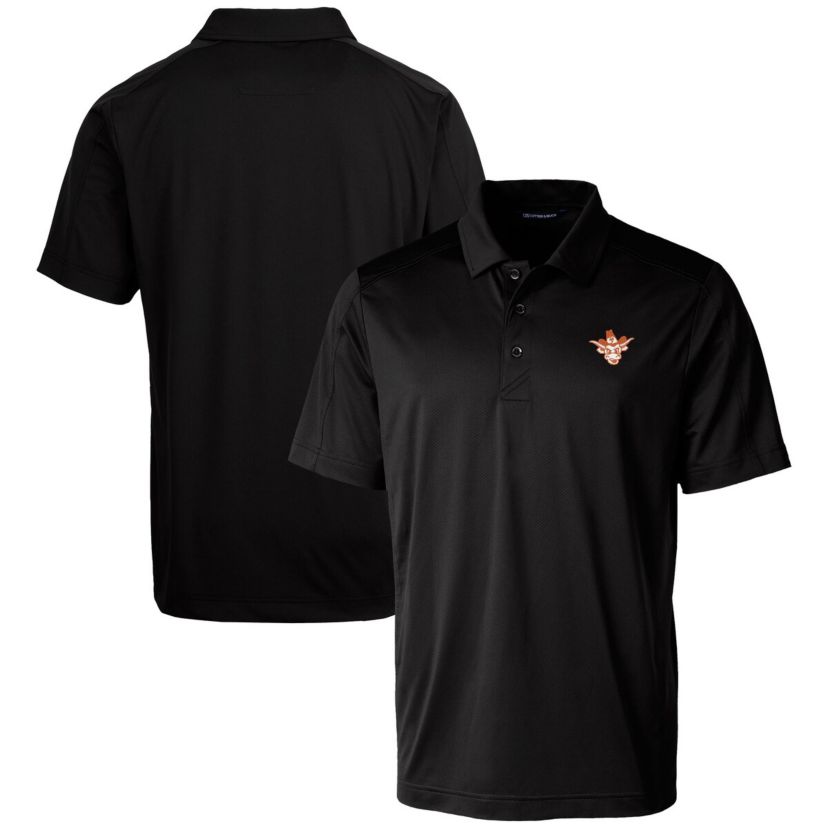 NCAA Texas Longhorns Vault Prospect Textured Stretch Polo