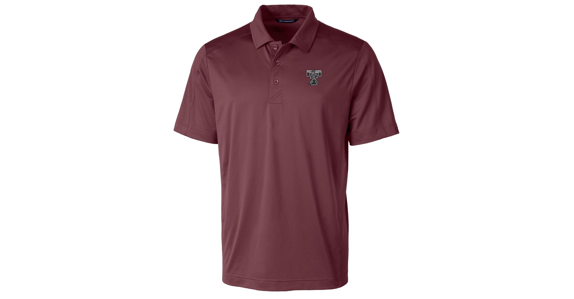 NCAA Texas A&M Aggies Vault Prospect Textured Stretch Polo
