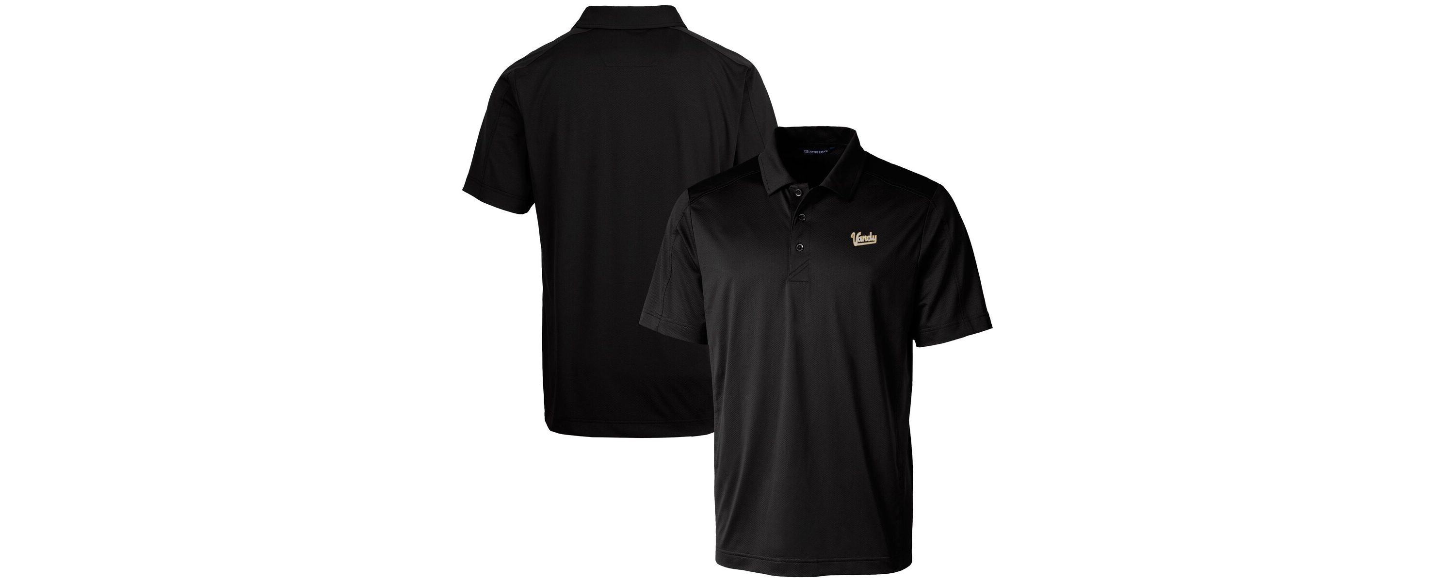 NCAA Vanderbilt Commodores Vault Prospect Textured Stretch Polo