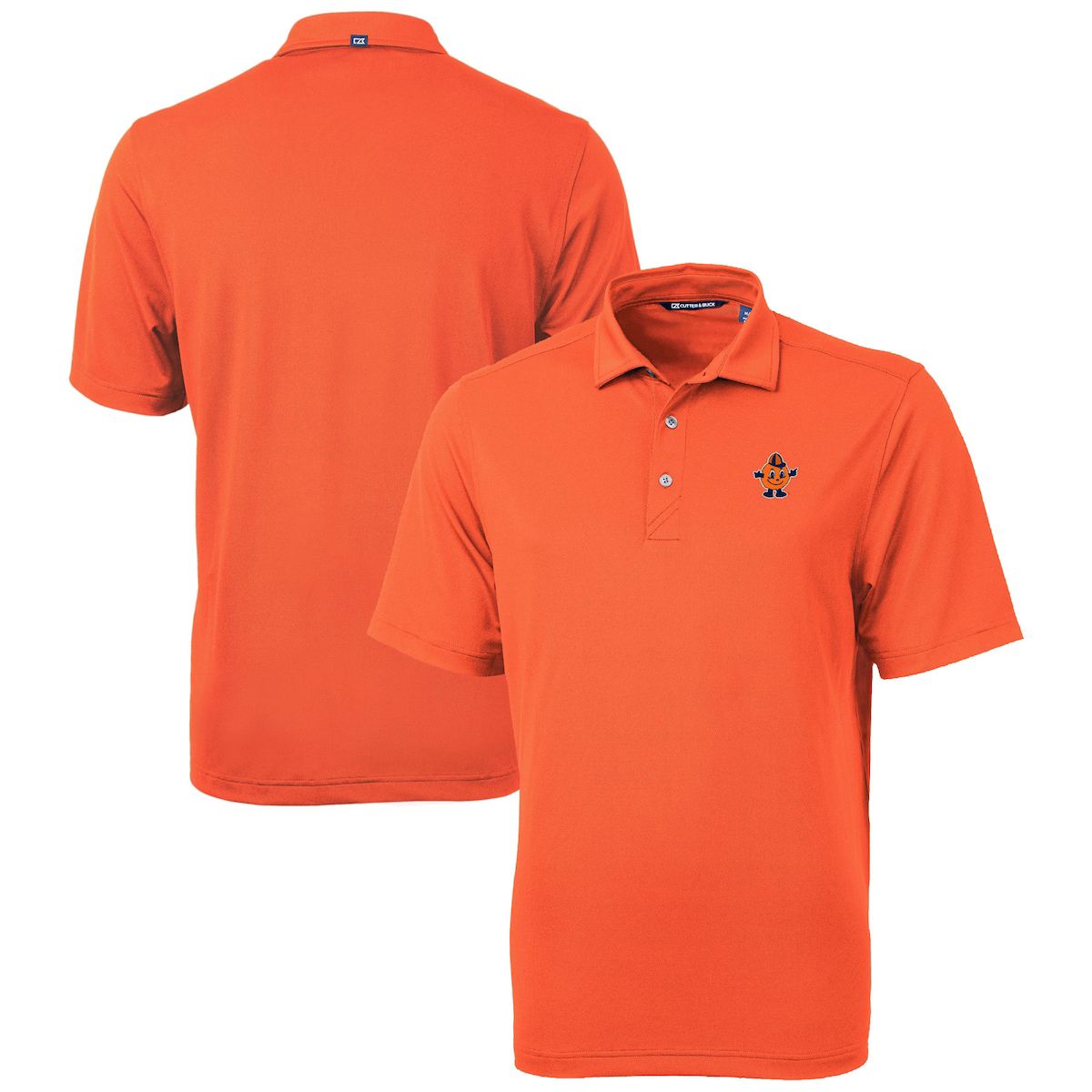 Syracuse Orange NCAA Syracuse Vault DryTec Virtue Eco Pique Recycled Polo