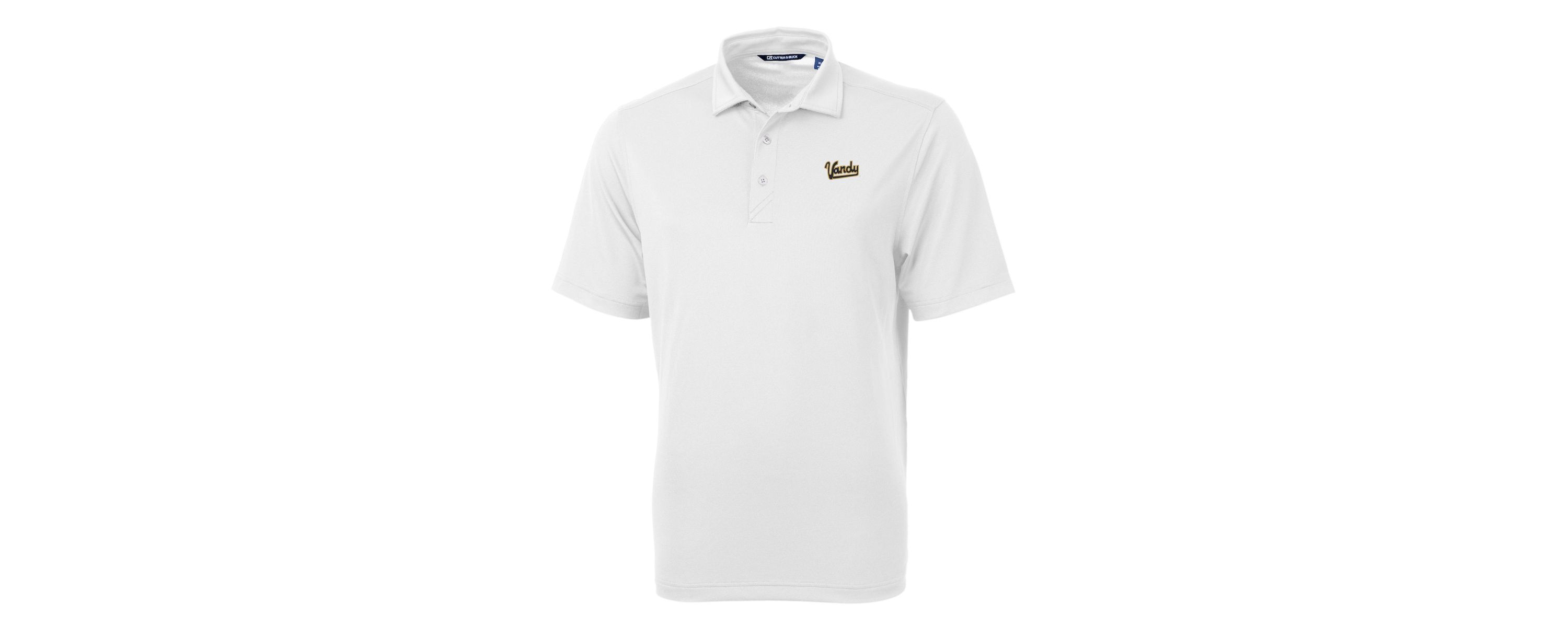 NCAA Vanderbilt Commodores Vault DryTec Virtue Eco Pique Recycled Polo