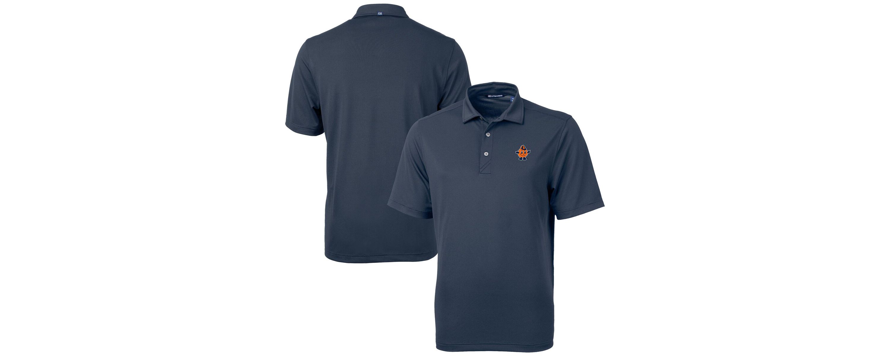 Syracuse Orange NCAA Syracuse Vault DryTec Virtue Eco Pique Recycled Polo