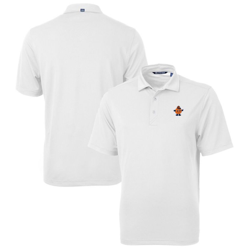 Syracuse Orange NCAA Syracuse Vault DryTec Virtue Eco Pique Recycled Polo
