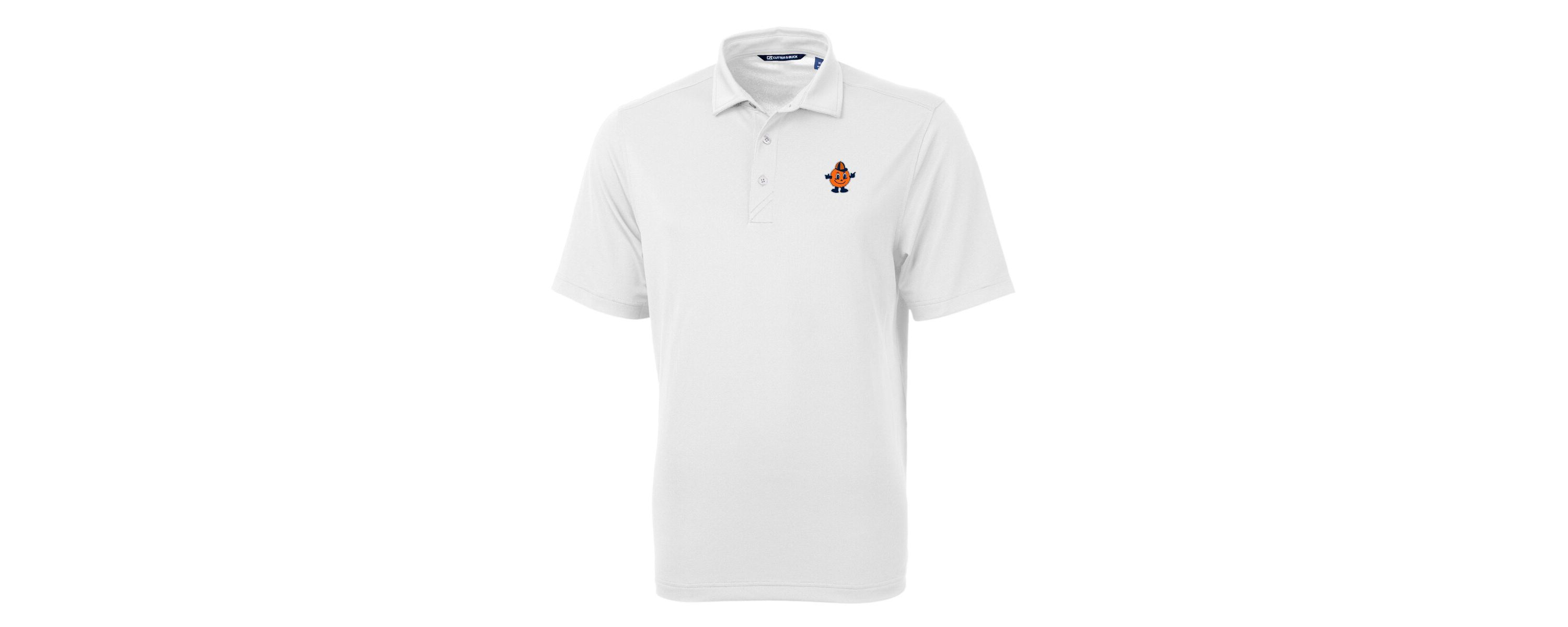 Syracuse Orange NCAA Syracuse Vault DryTec Virtue Eco Pique Recycled Polo