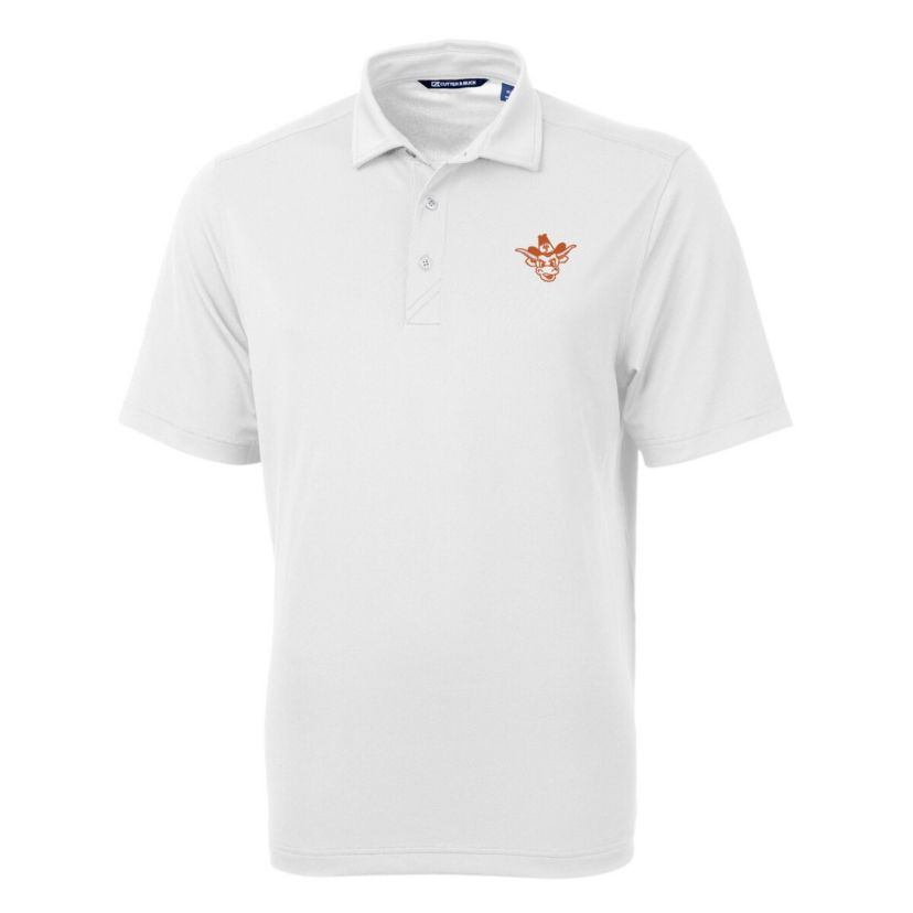 NCAA Texas Longhorns Vault DryTec Virtue Eco Pique Recycled Polo