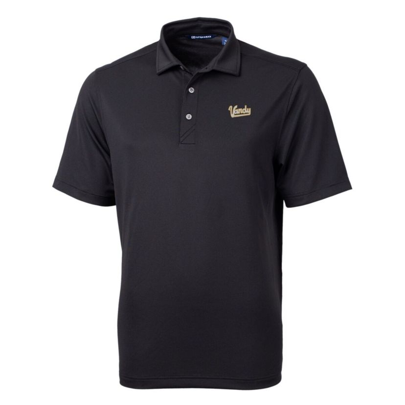 NCAA Vanderbilt Commodores Vault DryTec Virtue Eco Pique Recycled Polo