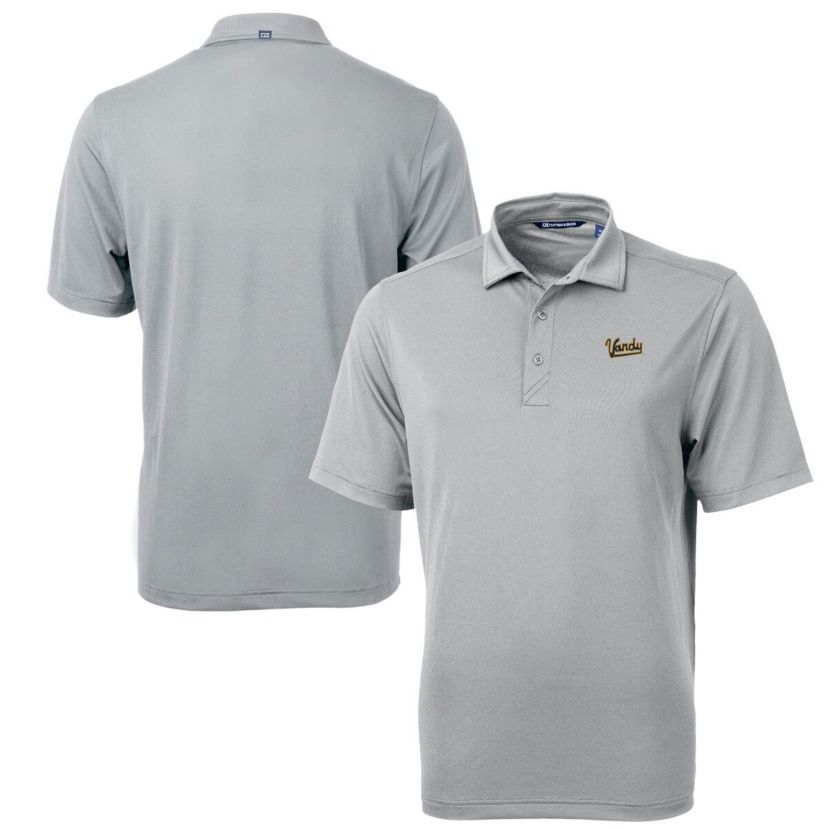 NCAA Vanderbilt Commodores Vault DryTec Virtue Eco Pique Recycled Polo