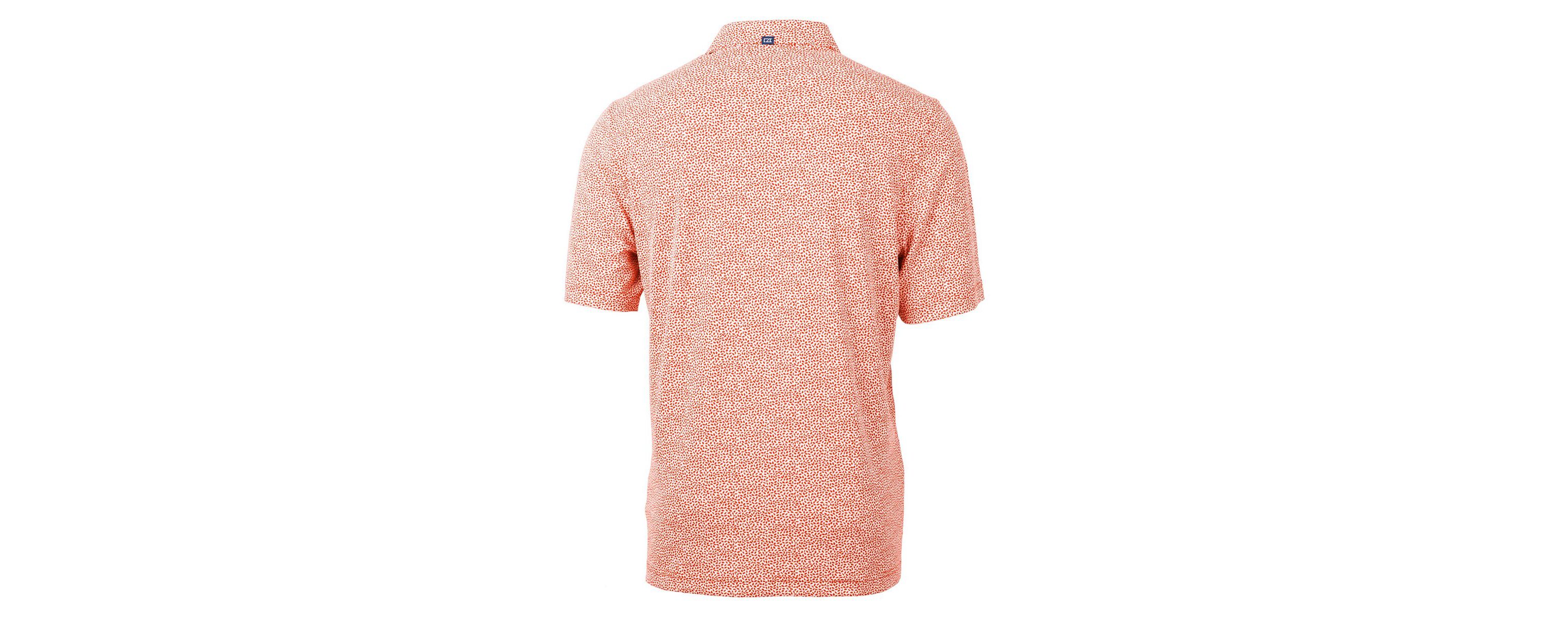 Syracuse Orange NCAA Syracuse Vault DryTec Virtue Eco Pique Botanical Print Recycled Polo
