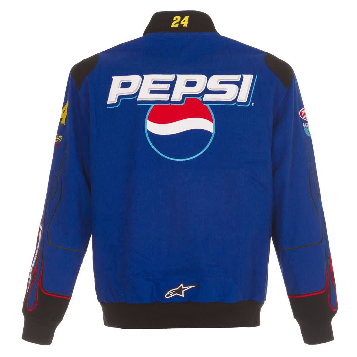 NASCAR Jeff Gordon Pepsi Full-Snap Twill Uniform Jacket