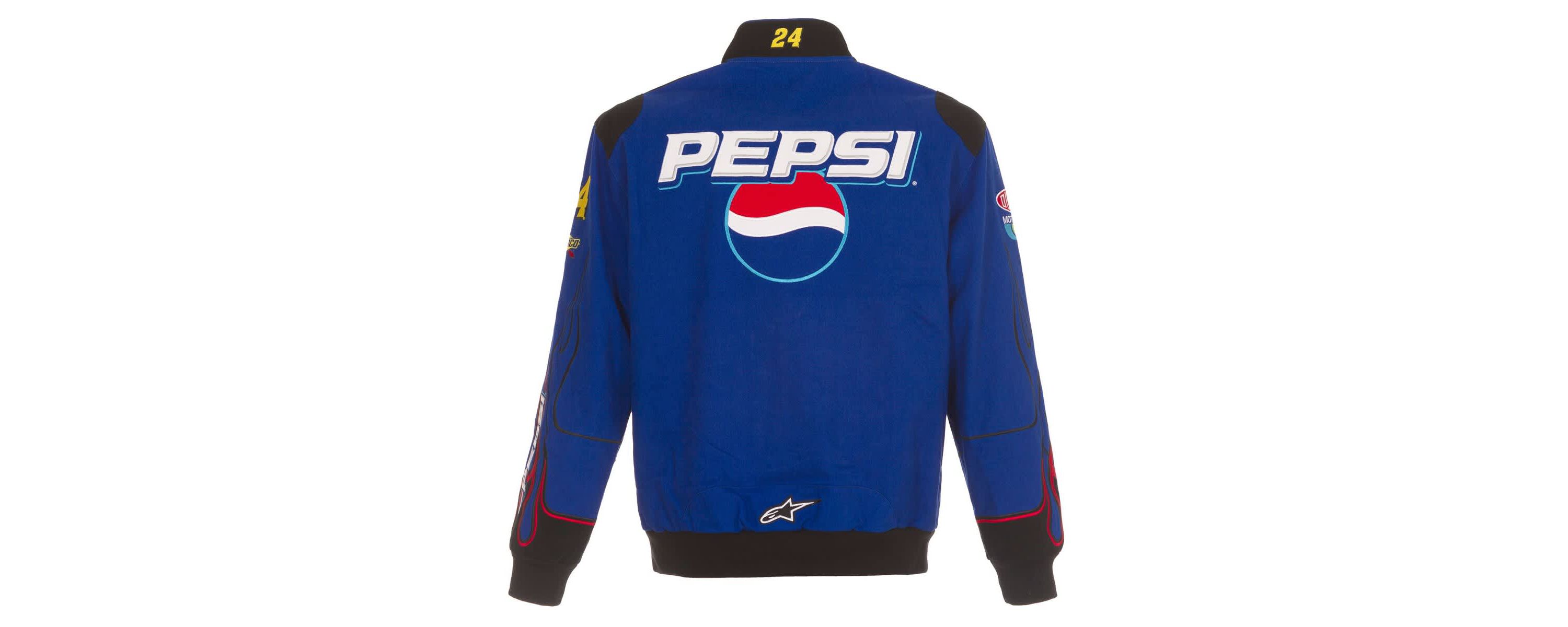 NASCAR Jeff Gordon Pepsi Full-Snap Twill Uniform Jacket