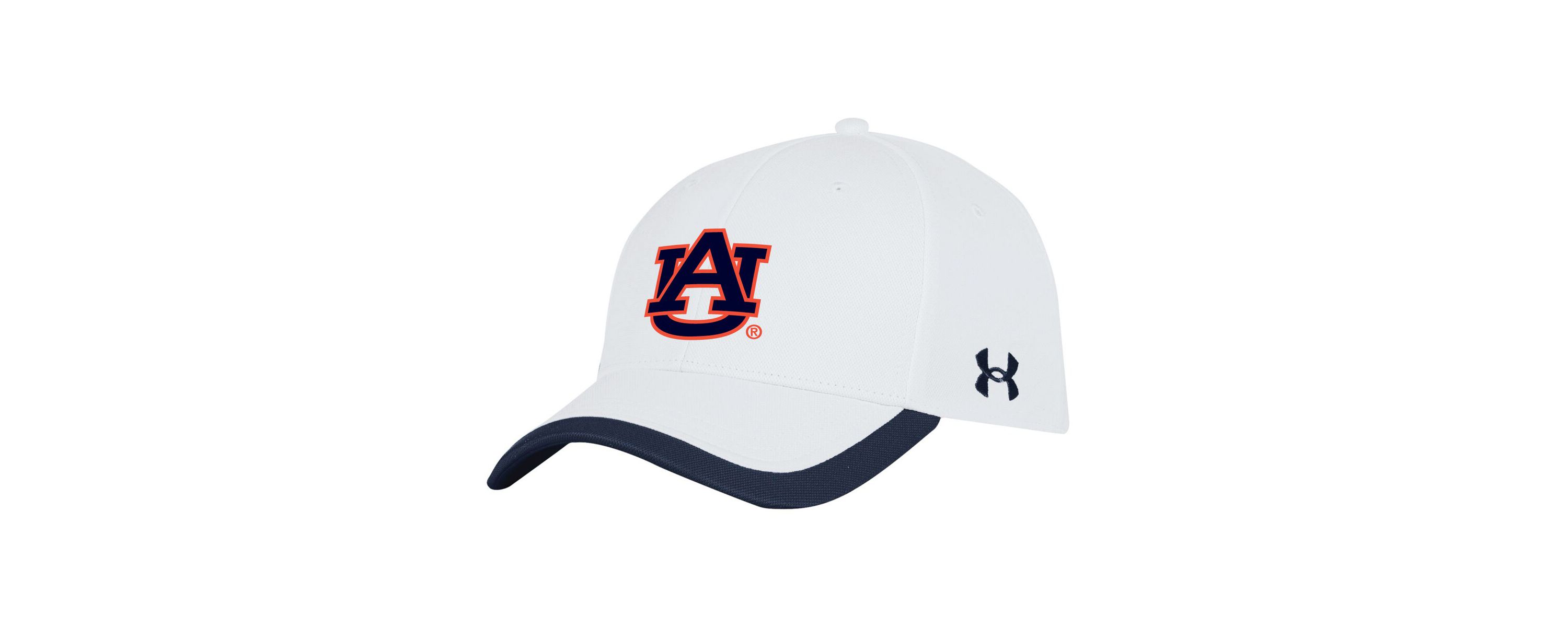 NCAA Under Armour Auburn Tigers Sideline Blitzing Accent Adjustable Hat