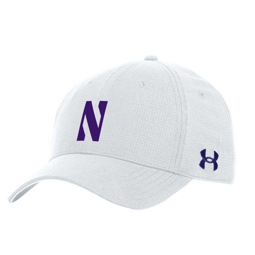 NCAA Under Armour Northwestern Wildcats Sideline Performance Adjustable Hat