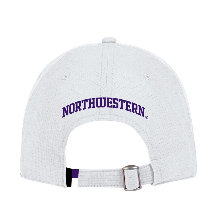 NCAA Under Armour Northwestern Wildcats Sideline Performance Adjustable Hat