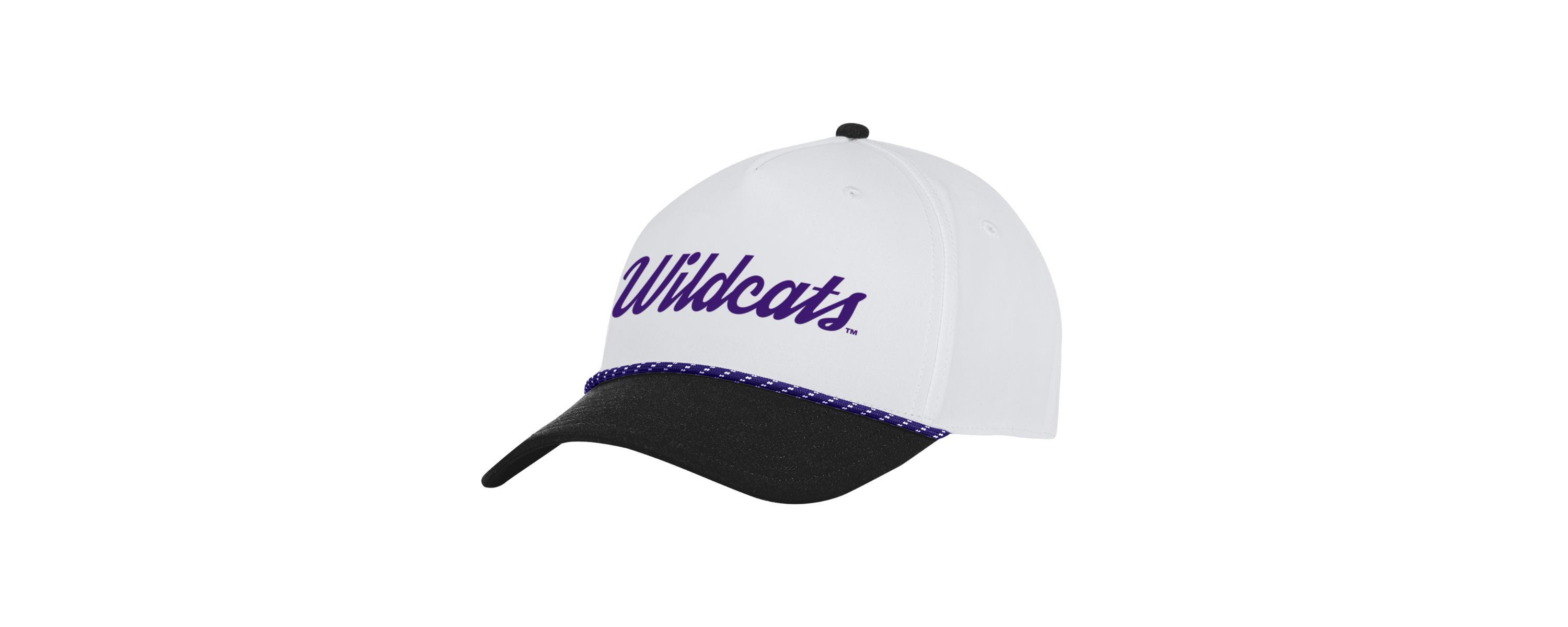 NCAA Under Armour Northwestern Wildcats Driver Rope Adjustable Hat