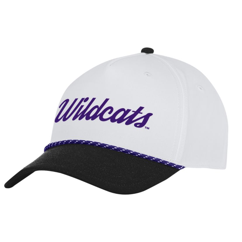 NCAA Under Armour Northwestern Wildcats Driver Rope Adjustable Hat