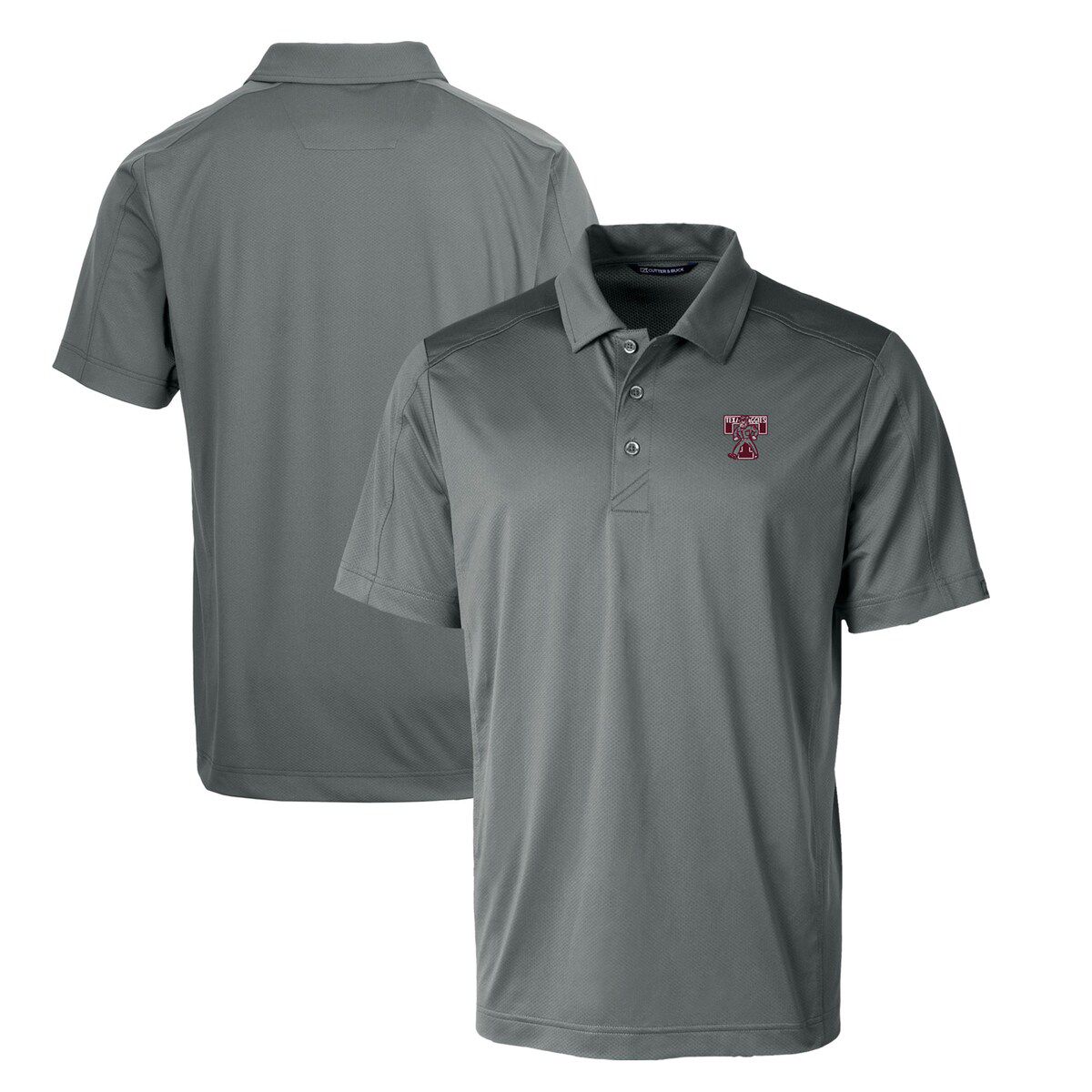 NCAA Texas A&M Aggies Big & Tall Prospect Textured Stretch DryTec Polo