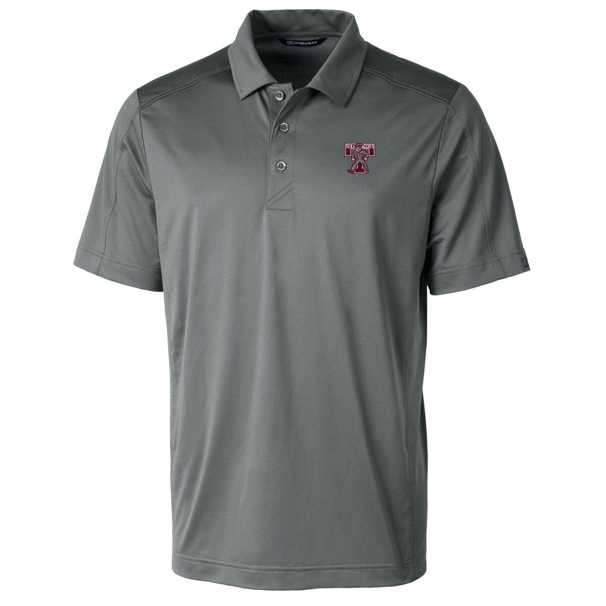 NCAA Texas A&M Aggies Big & Tall Prospect Textured Stretch DryTec Polo