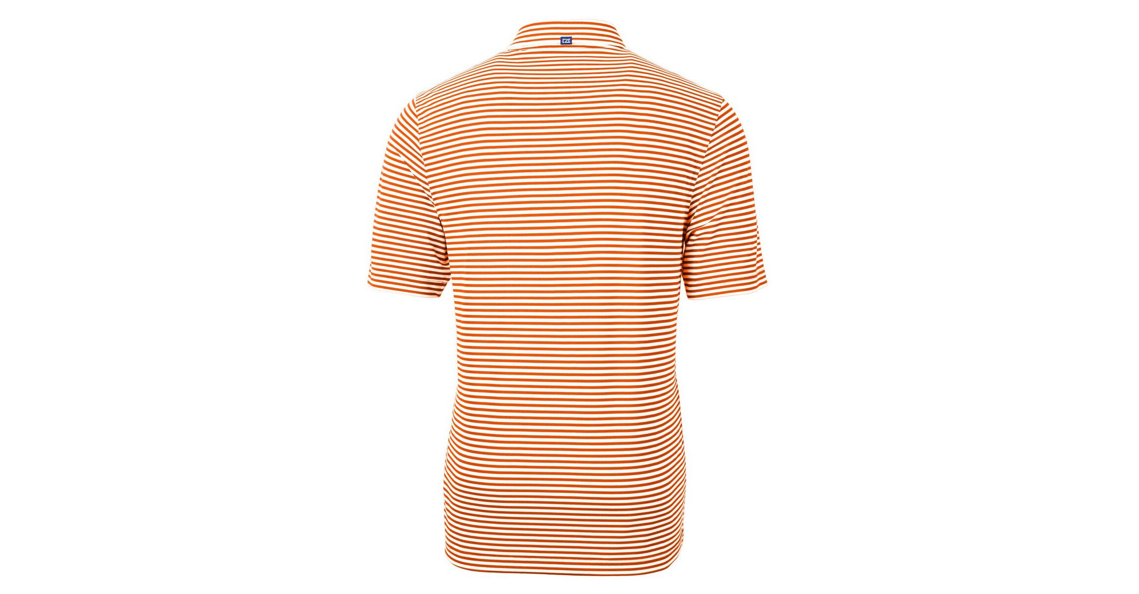 NCAA Tennessee Tennessee Volunteers Big & Tall Virtue Eco Pique Stripe Recycled DryTec Polo