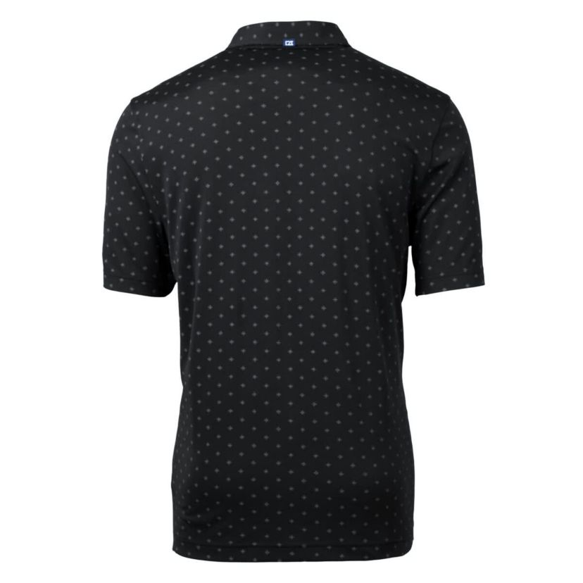 NCAA Vanderbilt Commodores Big & Tall Virtue Eco Pique Tile Print Recycled DryTec Polo