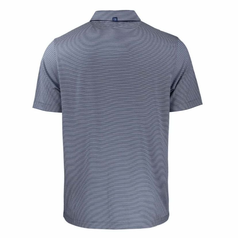 Syracuse Orange NCAA Syracuse Big & Tall Forge Eco Double Stripe Stretch Recycled Polo