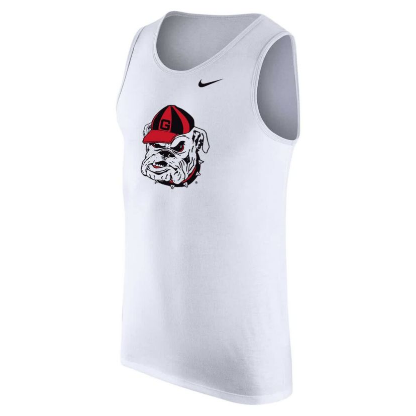 NCAA Nike Georgia Bulldogs Vintage Logo Performance Tank Top