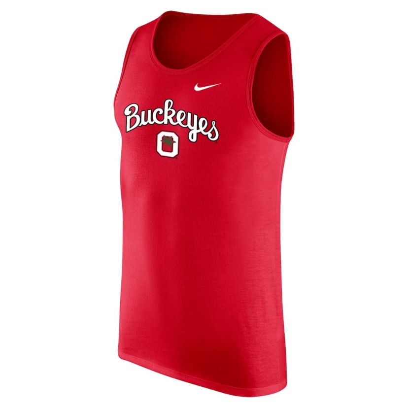 NCAA Nike Ohio State Buckeyes Vintage Logo Performance Tank Top