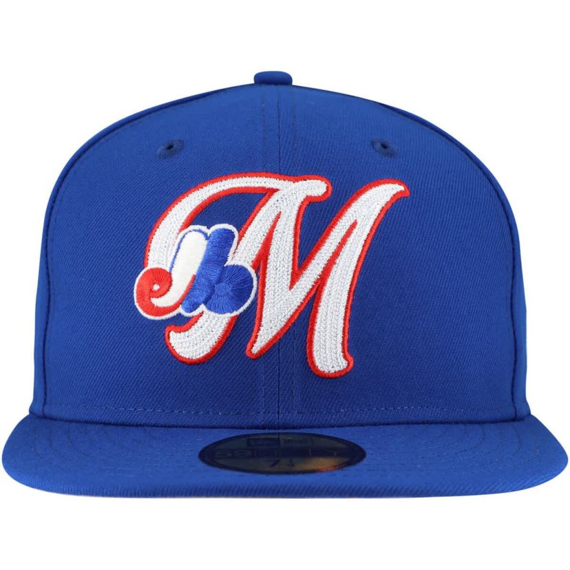 Cooperstown Teams Montreal Expos Cooperstown Collection Duo Logo 2.0 59FIFTY Fitted Hat