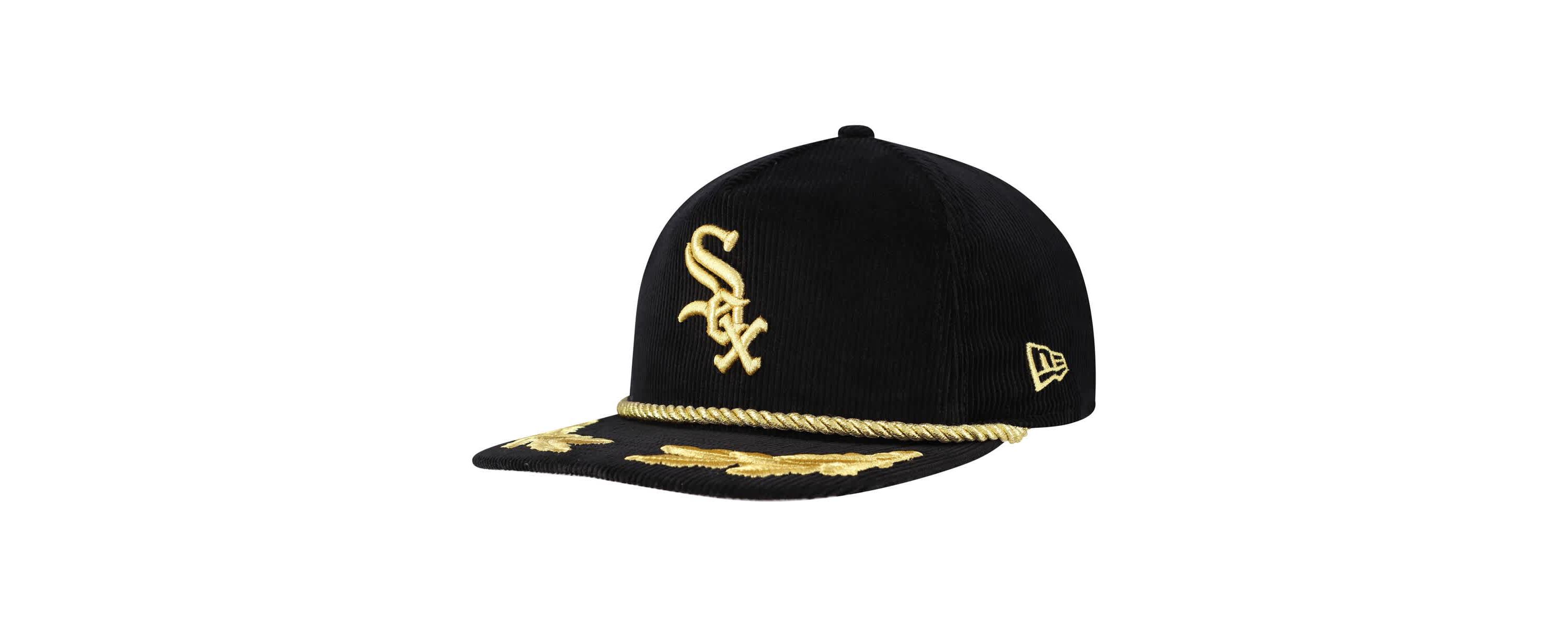 Chicago White Sox MLB Chicago Sox Corduroy Filigree Golfer Adjustable Hat