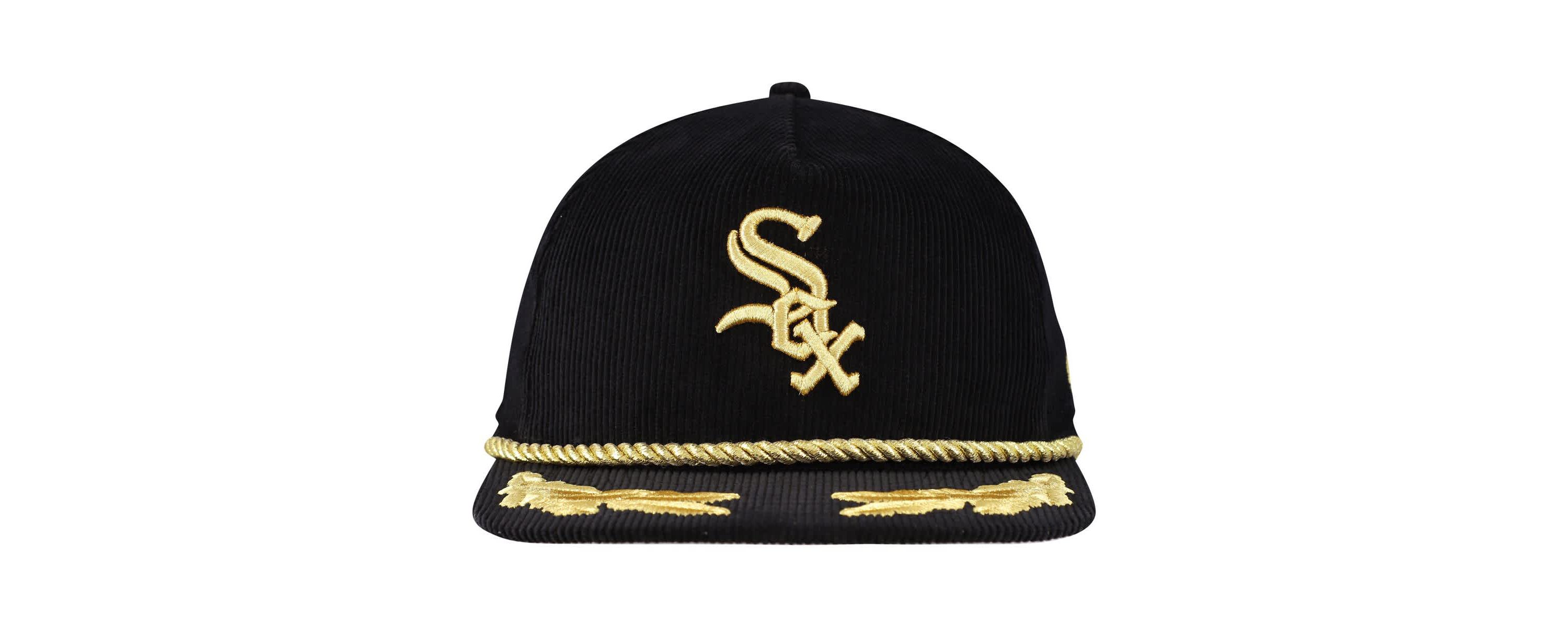Chicago White Sox MLB Chicago Sox Corduroy Filigree Golfer Adjustable Hat