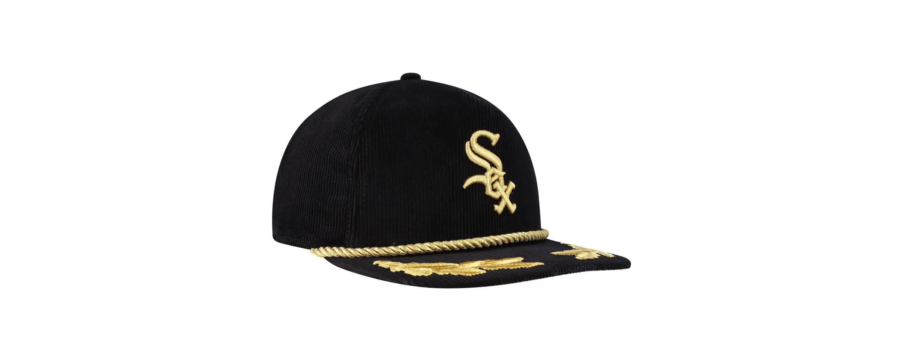 Chicago White Sox MLB Chicago Sox Corduroy Filigree Golfer Adjustable Hat
