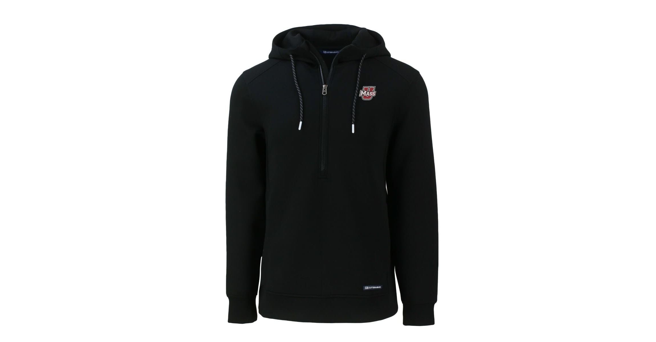 NCAA UMass Minutemen Roam Eco Half-Zip Pullover Hoodie