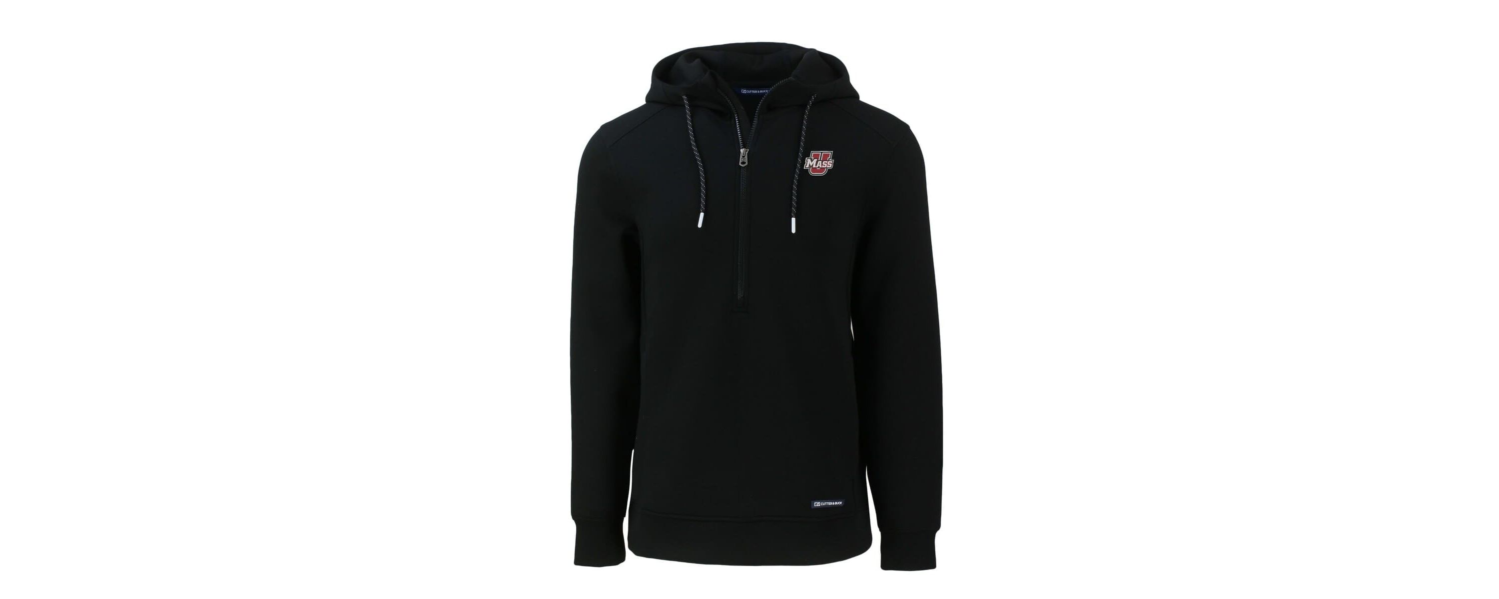 NCAA UMass Minutemen Roam Eco Half-Zip Pullover Hoodie