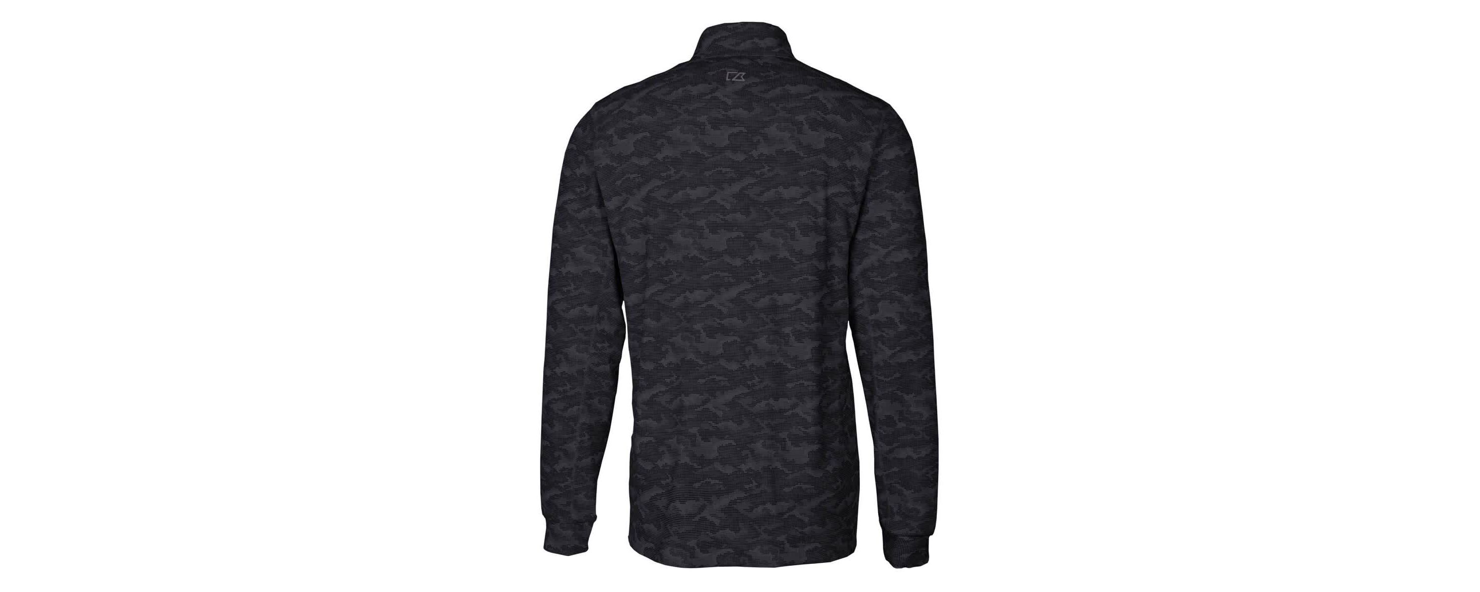 NCAA South Carolina Gamecocks Big & Tall Traverse Print Stretch Quarter-Zip DryTec Top