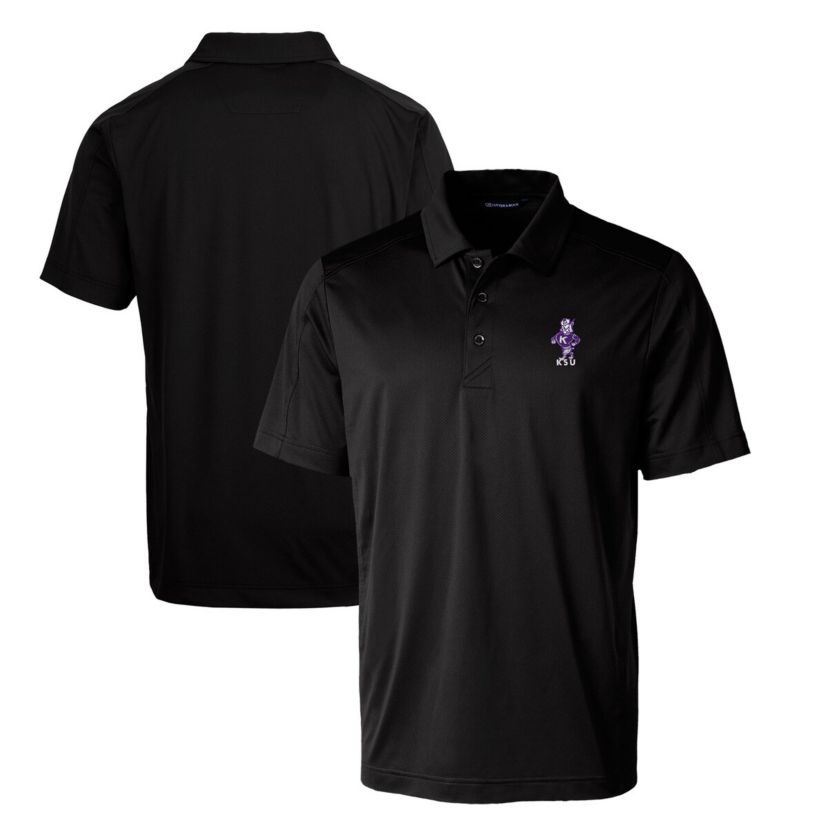 NCAA Kansas State Wildcats Big & Tall Prospect Textured Stretch DryTec Polo