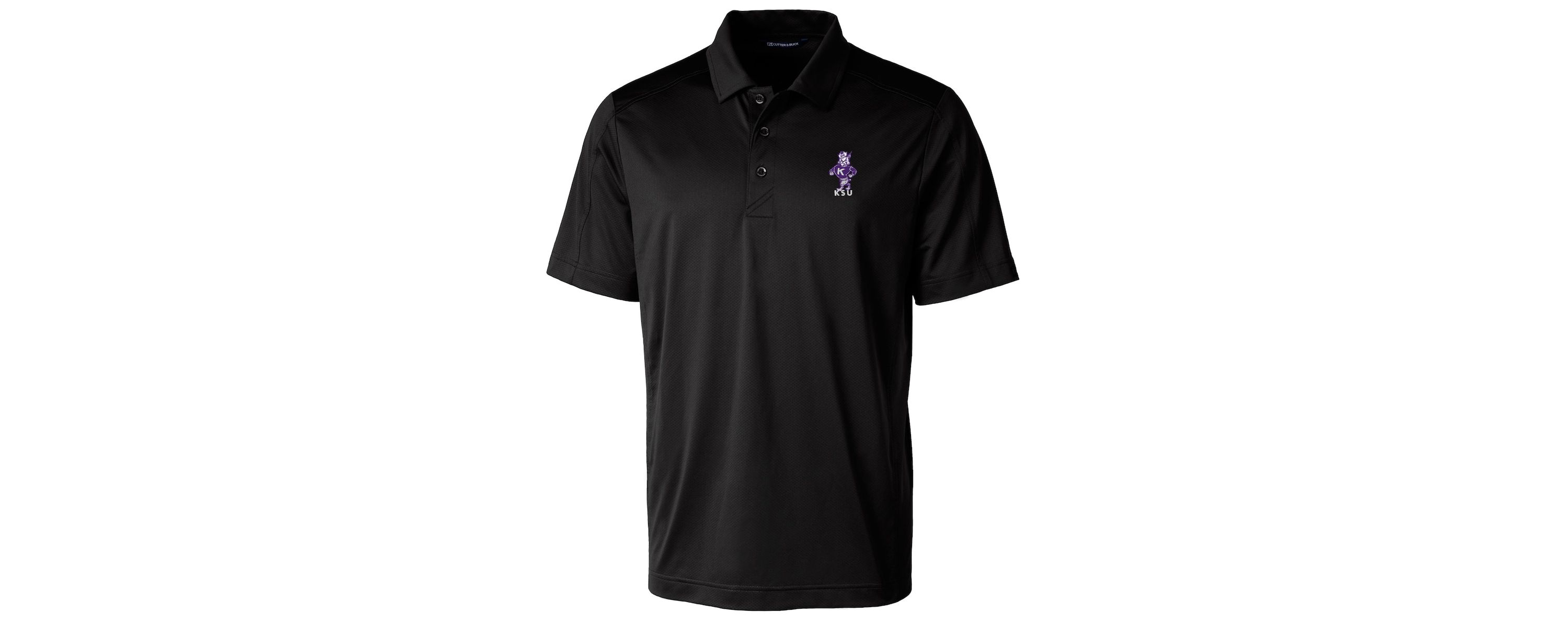 NCAA Kansas State Wildcats Big & Tall Prospect Textured Stretch DryTec Polo