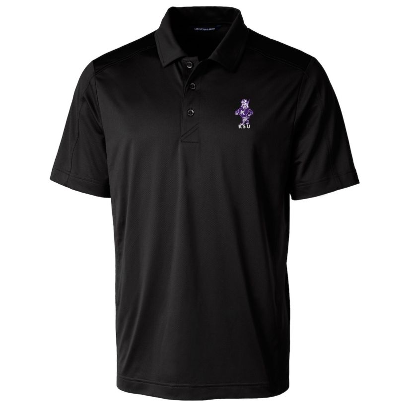 NCAA Kansas State Wildcats Big & Tall Prospect Textured Stretch DryTec Polo