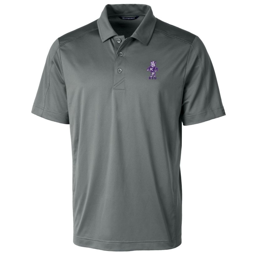 NCAA Kansas State Wildcats Big & Tall Prospect Textured Stretch DryTec Polo
