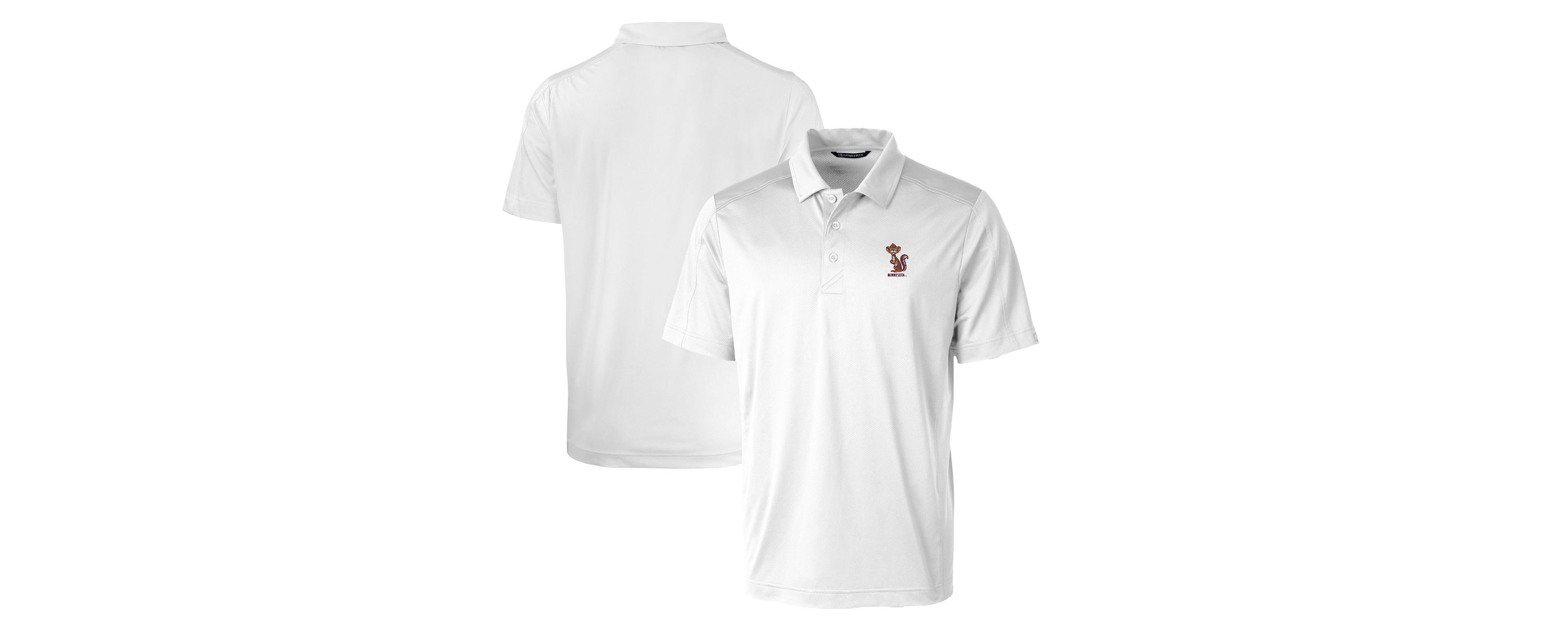 NCAA Minnesota Golden Gophers Big & Tall Prospect Textured Stretch DryTec Polo