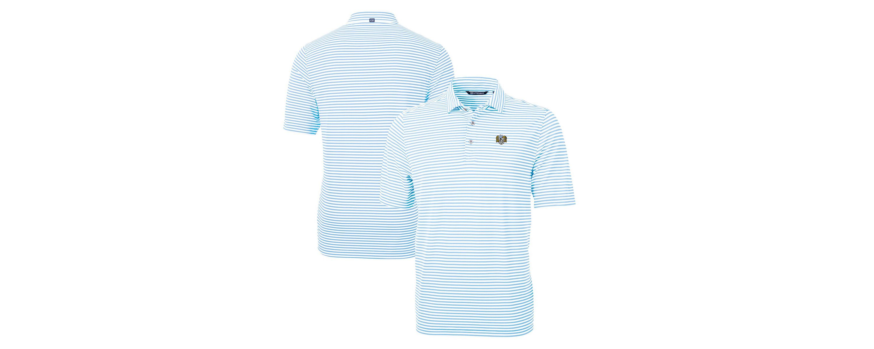 NCAA Carolina North Carolina Tar Heels Big & Tall Virtue Eco Pique Stripe Recycled DryTec Polo