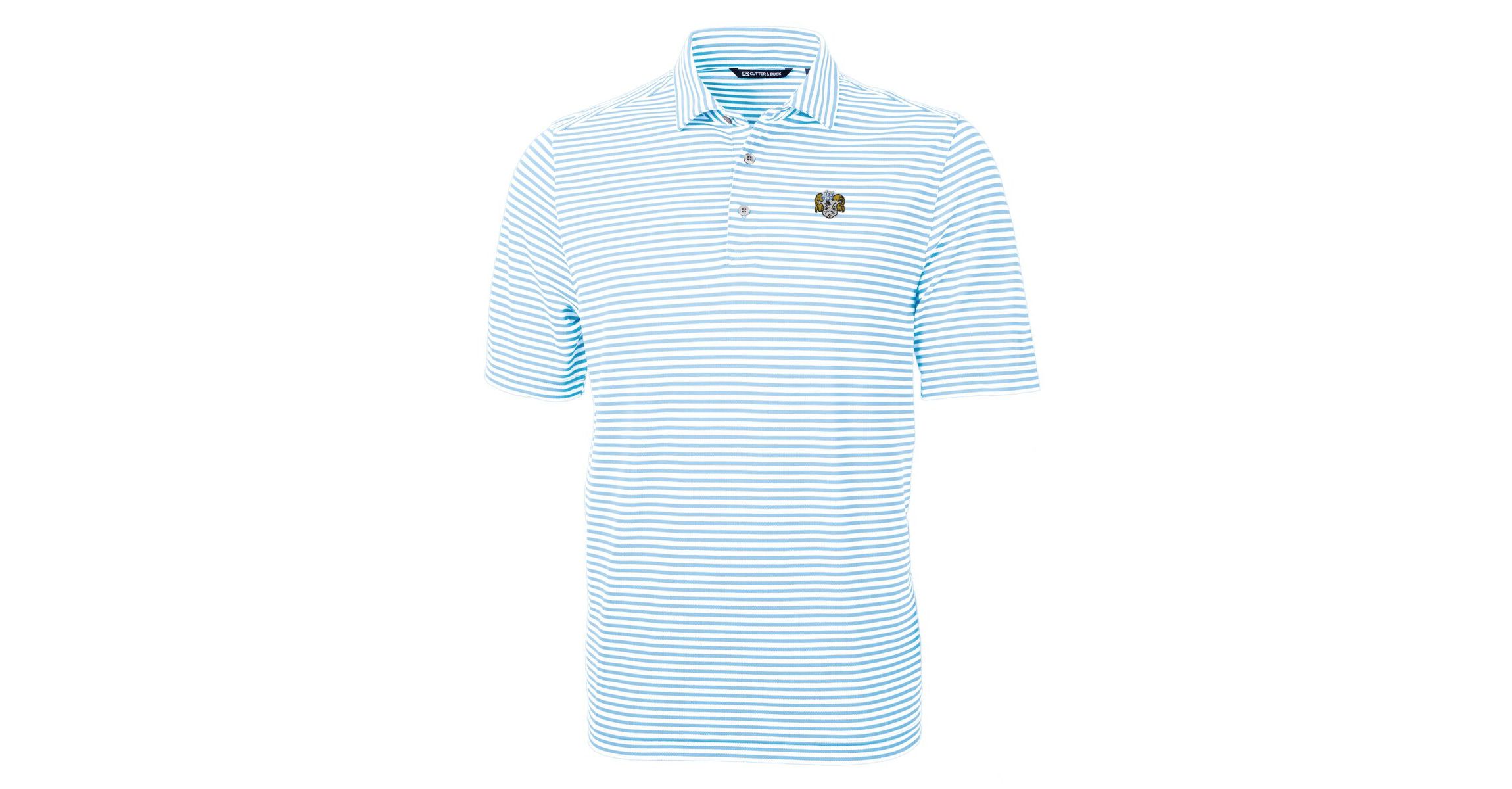 NCAA Carolina North Carolina Tar Heels Big & Tall Virtue Eco Pique Stripe Recycled DryTec Polo