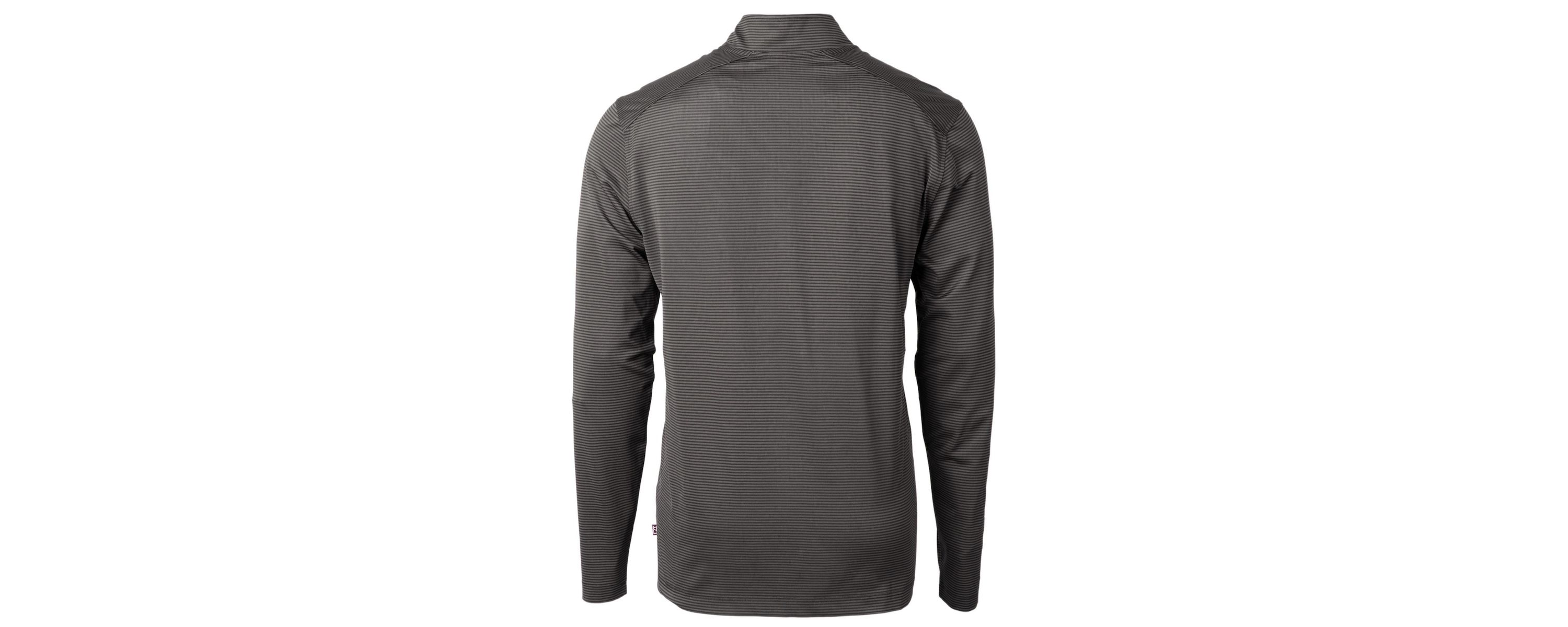 NCAA South Carolina Gamecocks Big & Tall Virtue Eco Pique Micro Stripe Recycled Quarter-Zip DryTec Top