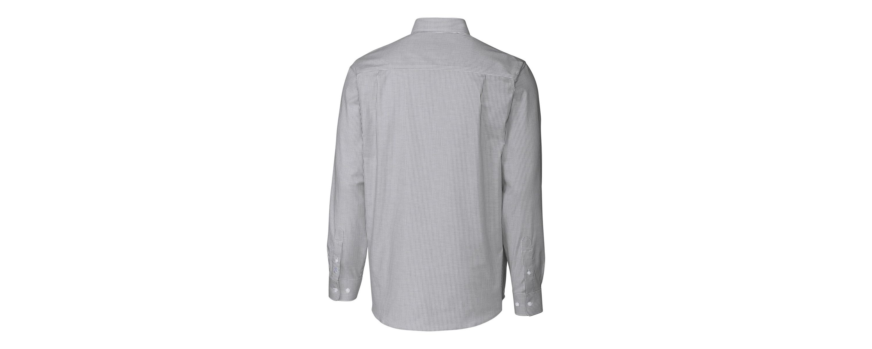 NCAA South Carolina Gamecocks Stretch Oxford Stripe Big & Tall Long Sleeve Dress Shirt