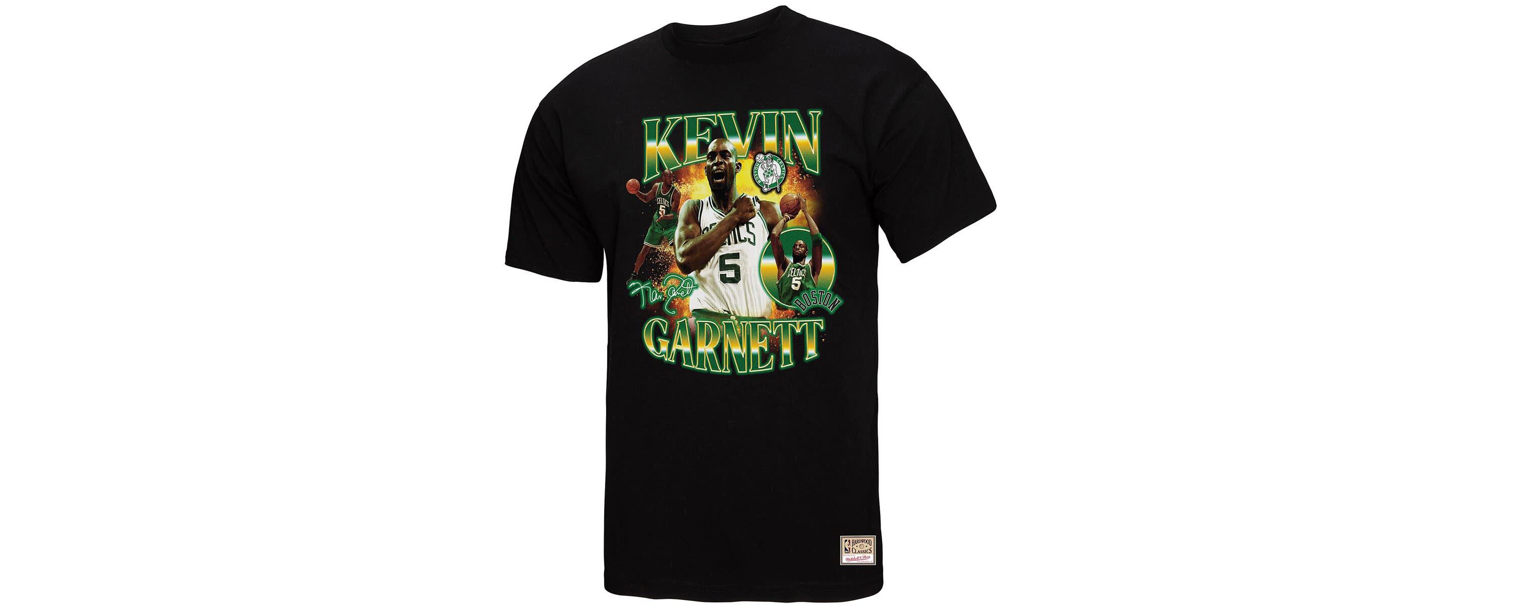 NBA Kevin Garnett Boston Celtics Collage T-Shirt