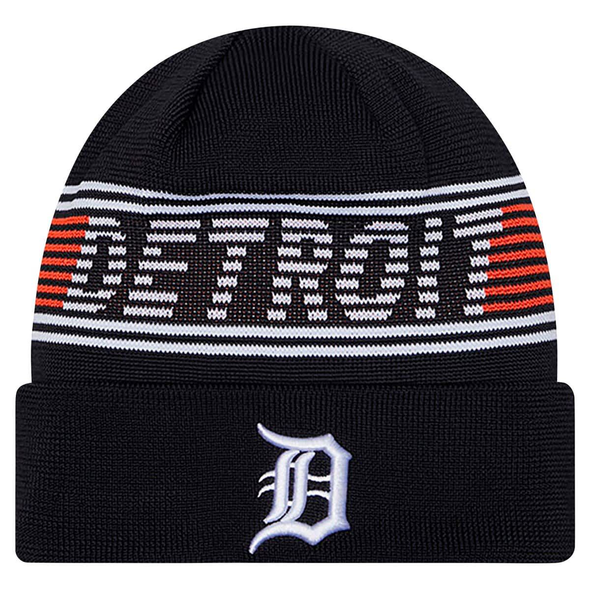 MLB Detroit Tigers Authentic Collection Cuffed Knit Hat