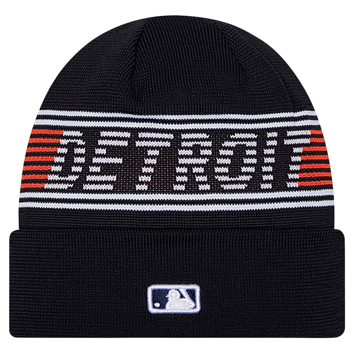 MLB Detroit Tigers Authentic Collection Cuffed Knit Hat